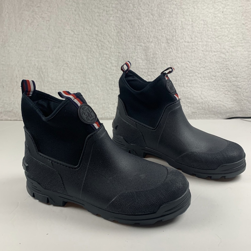 Tommy Hilfiger Candid Slip On Casual Ankle Rain Boots Women's Size 8 Blue 8024